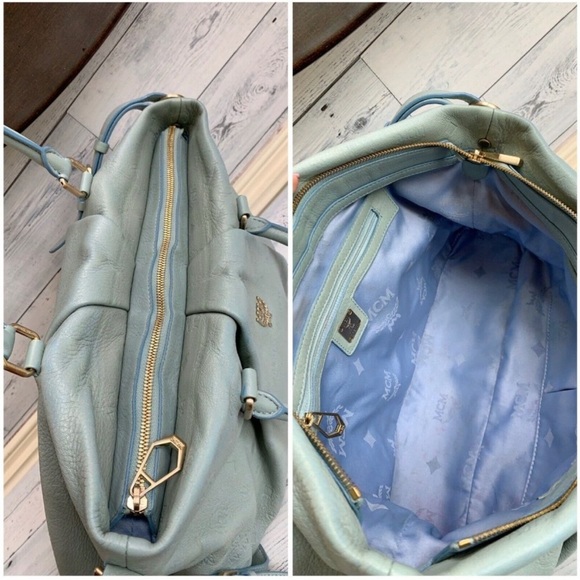 Authentic MCM 2-Way Embossed Shoulder/Handbag - Picture 10 of 14